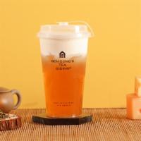 Cheese Osmanthus Oolong Tea/芝士桂花乌龙 · High-Quality Osmanthus Oolong Tea with our signature Cheese Foam.