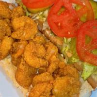 Shrimp Po Boy · New orleans style po boy with a double serving of meat.