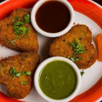 Jashan Aloo Tikki · Pan grilled potato patties