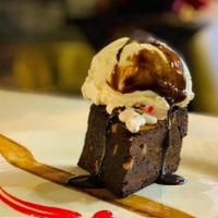 Brownie With Ice Cream · 
