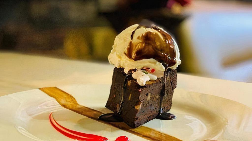 Brownie With Ice Cream · 