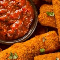 Mozzarella Sticks · Italian breaded mozzarella cheese, deep fried until golden brown, served with your choice of...