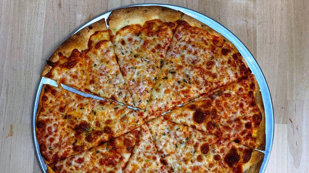 10” Thin Crust Pizza · Mozzarella & tomato sauce
