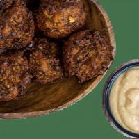 Side Of Falafel And Hummus · 