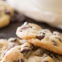 Chocolate Chip Cookie  · Warm chocolate chip cookie baked to order