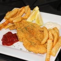 Fried Catfish Box · 2 catfish fillets, served with Cajun fries.