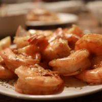 6Pc Boiled Shrimp  · Topped with Bj's special sauce