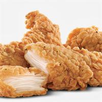 Fried Chicken Tender(4Pc) · Hand breaded chicken served with a side honey mustard.