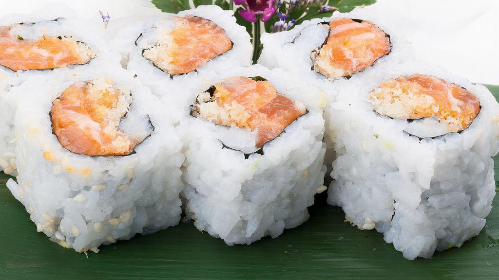 Spicy Salmon Roll (6Pc) · Spicy Salmon, Crunch