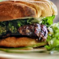 Impossible Burger · Vegetarian. 100% Soy & Vegetable based burger patty , topped with tomatoes , lettuce and raw...