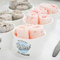 6 Cup Party Pack · Rolled Ice Cream Variety Pack! 3 small cups of Cookies N' Cream and 3 small cups of Strawber...