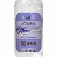 Lavender Water · Alkaline water and lavender.