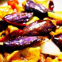 Eggplant With Garlic Sauce · 