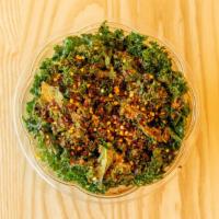 Oh Kale No · Signature spicy blend, a hint of chipotle seasoning, and crushed red peppers. The result? Fi...
