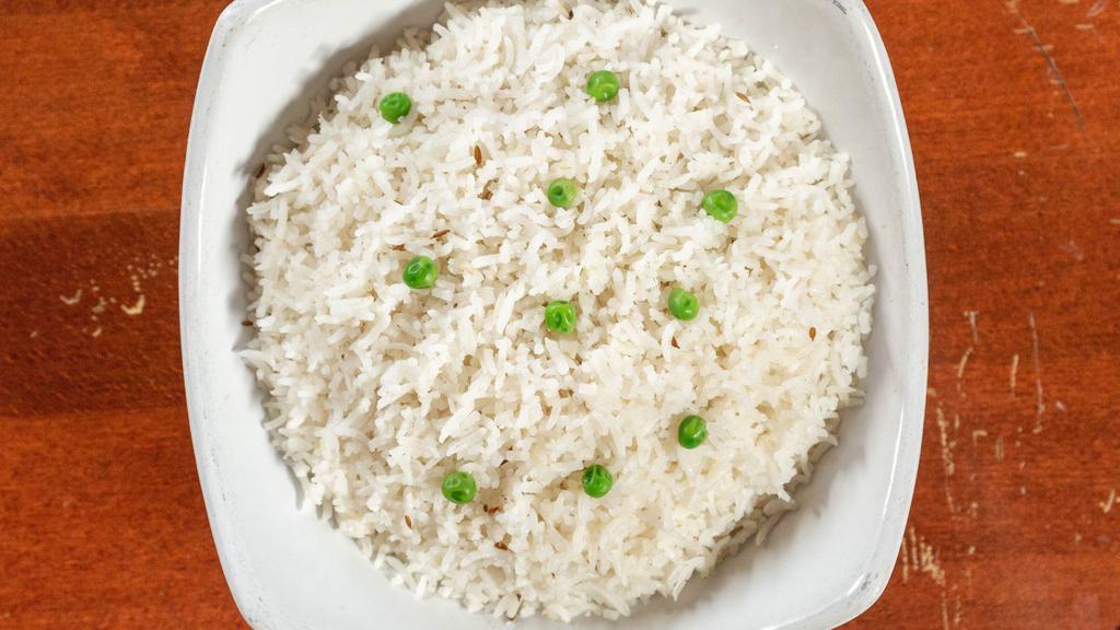 Vegetable Fried Rice · Basmati rice stir fried flavored with spices.