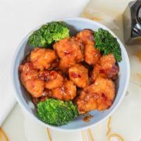 General Tso'S Chicken · Hot & Spicy. A crispy chunk of boneless chicken sautéed with chef's special hot sauce. Spicy.