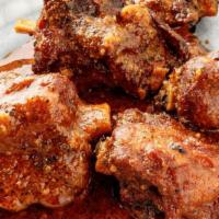 Pork Wings · A tender bone-in pork shank, deep fried and tossed in your favorite RC's wing sauce.