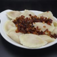 Potato Vareniki · Russian style dumpling with potato filling.