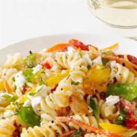 Fusilli Primavera · Mixed vegetables sautéed with extra virgin olive oil, garlic, and a touch of light tomato sa...