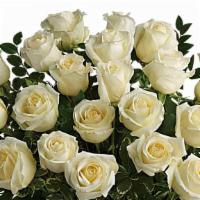 David Rose White Perfection · Pure joy! Wondrous white roses take center stage in this chic bouquet. Available in two doze...