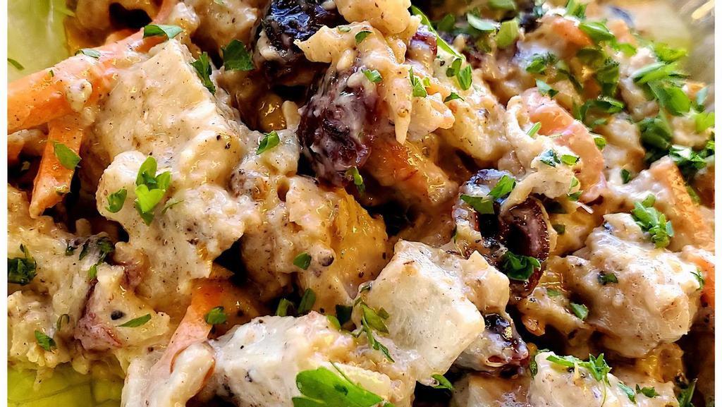 Jerk Chicken Salad  · Pair with your favorite crackers if u want something light and not too heavy on the go! Come in 8oz or 16oz size