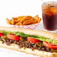 Philly Steak Combo · Includes a Philly Steak Sub, French Fries and a Drink.