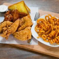 5&5 Deal · 5  Traditional Classic Wings and 5 Tenders Served with Texas toast, fries.