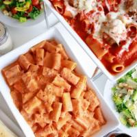 Pasta & Sauce- Family Style  · Choose your pasta, choose your sauce! Serves 4-5 people!