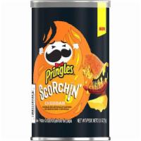 Pringles Scorchin', Potato Crisps Chips, Cheddar · 2.5 Oz