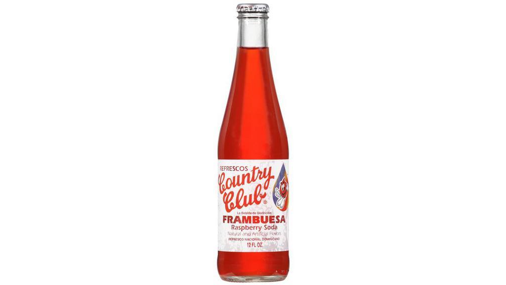 Country Club Frambuesa Raspberry Soda · 12 Fl.Oz