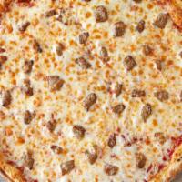 Original New Oriole Pizza · Beef or chicken with onions mushroom, green pepper and blended cheese.