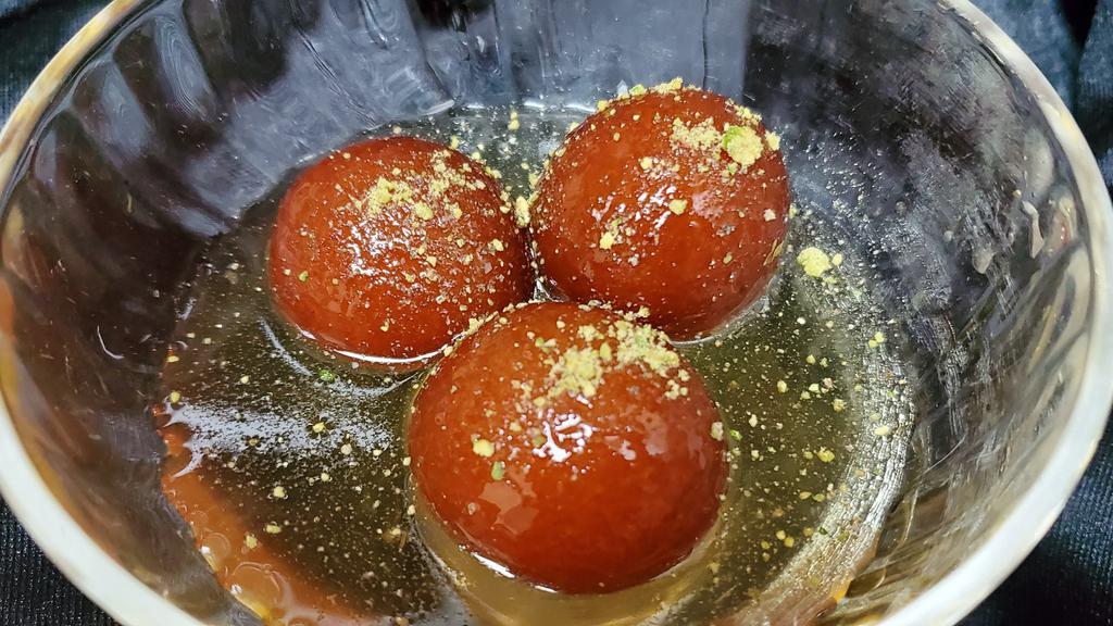 Gulab Jamun · Deep Fried condensed milk balls in syrup