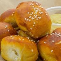 Salted Pretzel Nuggets · (10 pieces) Our original famous salted soft pretzel nuggets, always hand crafted with never-...