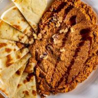 Muhammara* · *Muhammar contains walnuts, please let us know if you are allergic to nuts