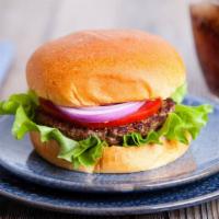 Beyond Burger (Meatless) · Delicious, grilled Beyond Burger served on a sweet brioche bun with garlic aioli sauce, and ...