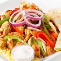 Chicken Fajita · The chicken fajita comes with perfectly sauteed vegetables combo of chicken rice lettuce tom...