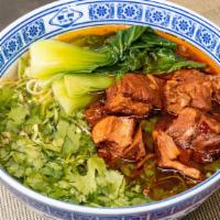 Braised Baby Rib Noodle Soup · 