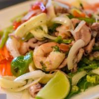 Ceviche De Mariscos / Seafood Vinaigrette Salad · 