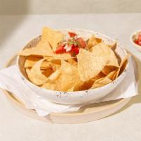 Chips And Salsa · Tortilla chips with housemade salsa.