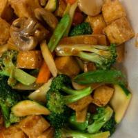 Cs11. Home Style Bean Curd · Tofu and vegetables.