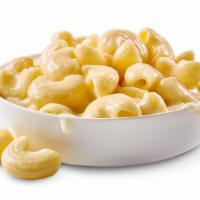 Mac & Cheese · RICH & CREAMY, AGED CHEDDAR CHEESE SAUCE BLENDED WITH NOODLES
