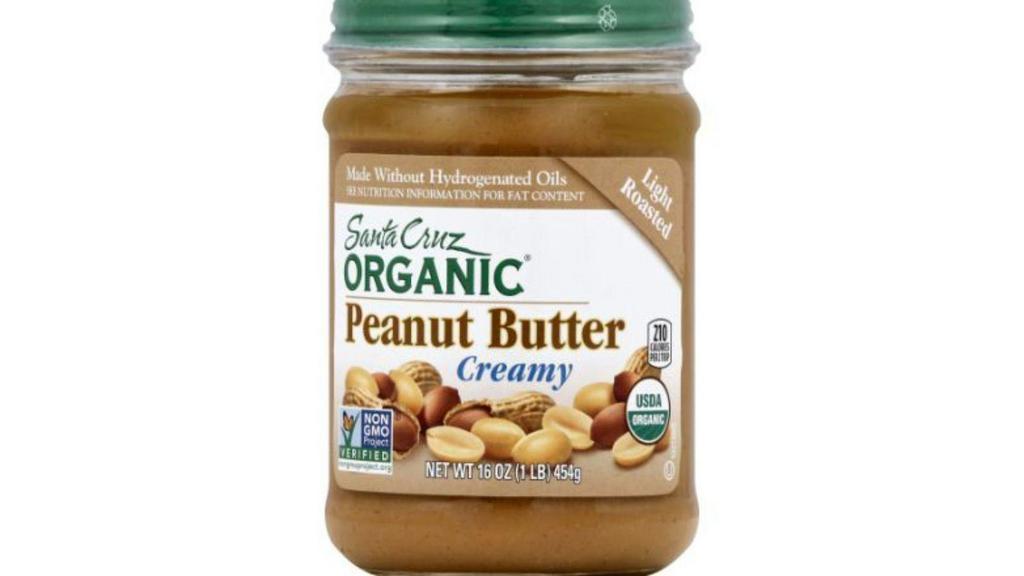 Santa Cruz Organic Creamy Peanut Butter (16 Oz) · 
