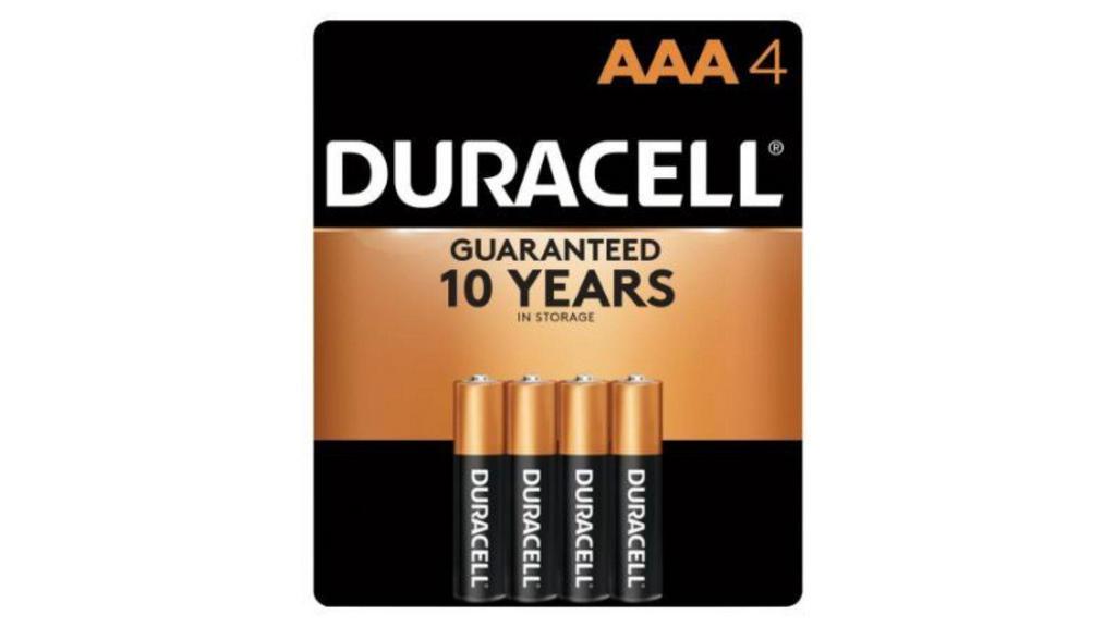 Duracell Aaa Battery (4-Pack) · 