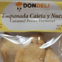 Empanada Cajeta Y Nuez · Caramel Pecan Turnover