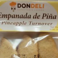 Empanada De Pina · Pineapple Turnover