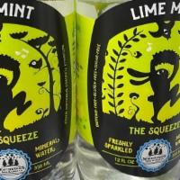 Lime Mint Sparkling Water  · Northwoods Sodas freshly sparkled mineral water. Michigan made and bottled at the source!