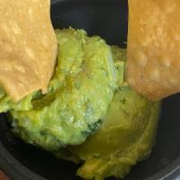 Guacamole Dip · With fresh avocado, onion and cilantro