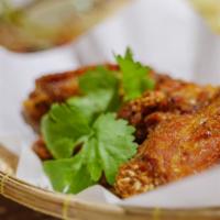 Thai Select Wing · Mild spicy. Lightly dusted mini wings marinated with our chef special sauce, deep fried and ...