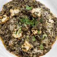 Palak Paneer · Vegetarian. Spinach cooked with exotic spices added with cottage cheese.