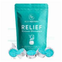 Relief Eucalytpus Shower Steamers (15Pk) · No bathtub? No problem. BodyRestore offers a variety of shower bombs that now allow you to e...